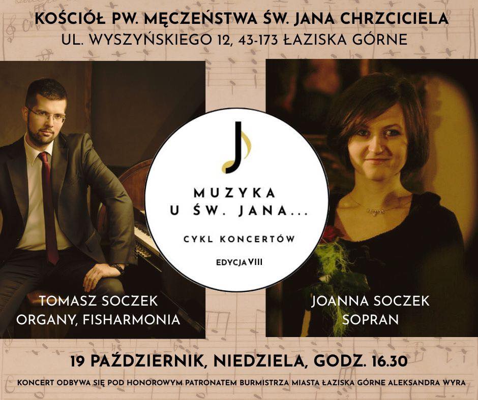 Zaproszenie na VIII koncert "Muzyka u św. Jana"