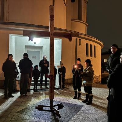 Droga Krzyżowa ulicami Łazisk